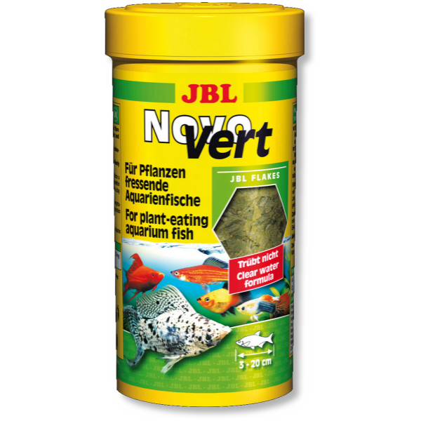 JBL NovoVert  מזון דפים צמחי לדגי מים מתוקים ושרימפס באנר