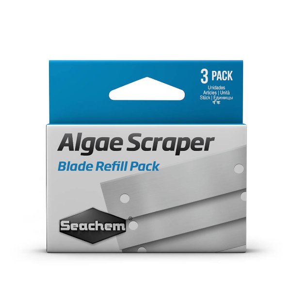 להבים להחלפה לסקרפר 3 יח’ Seachem Algae Scraper Blades סיכם באנר