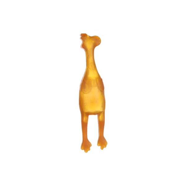 פלמינגו צעצוע עוף איכותי 100% גומי טבעי באנר
