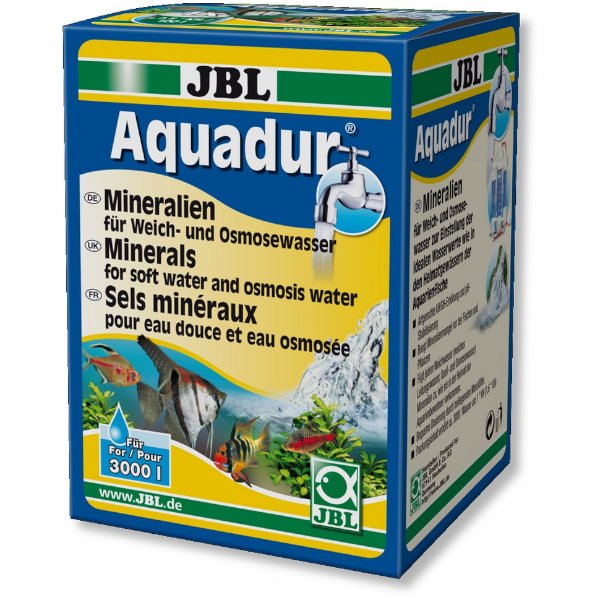 JBL Aquadur מרכך מי מלח מינרלים להעלאת קשיות באנר