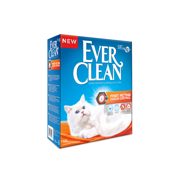 חול Ever Clean מתגבש לחתול Fast Acting ריחני באנר