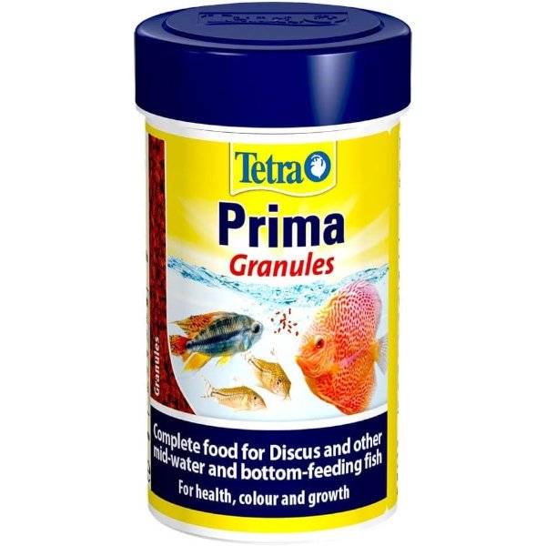 Tetra prima granules  מזון גרגירים לדגים טרופיים באנר