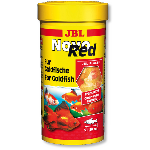 JBL NovoRed  מזון דפים לדגי זהב  באנר