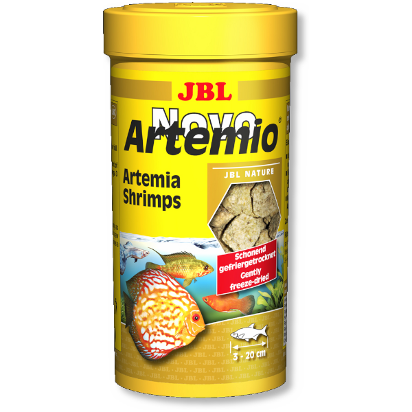 JBL NovoArtemio  תזונה משלימה לדגי מים מתוקים באנר