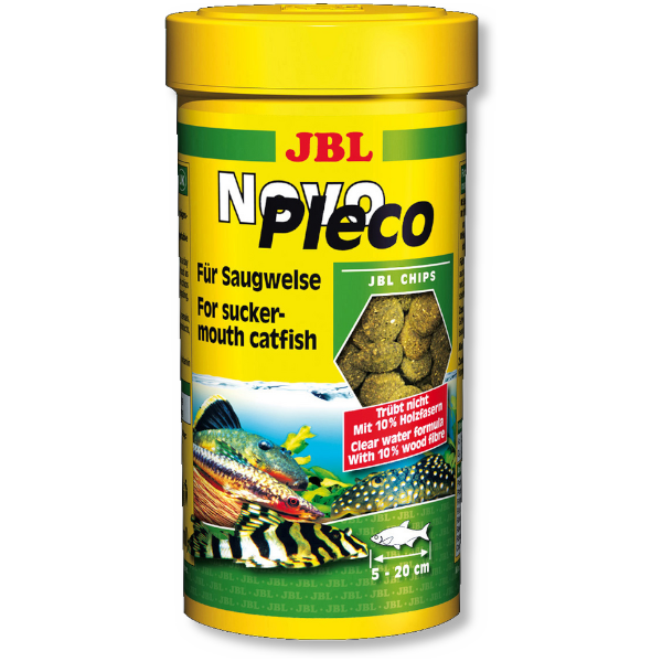 JBL NovoPleco  מזון כופתיות לדגי מנקה  באנר