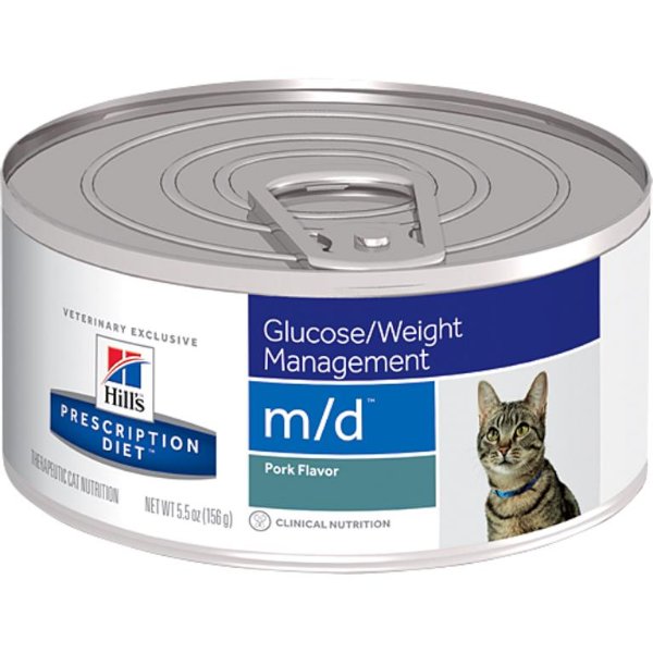 מזון רפואי לחתולים שימורי הילס M/D באנר