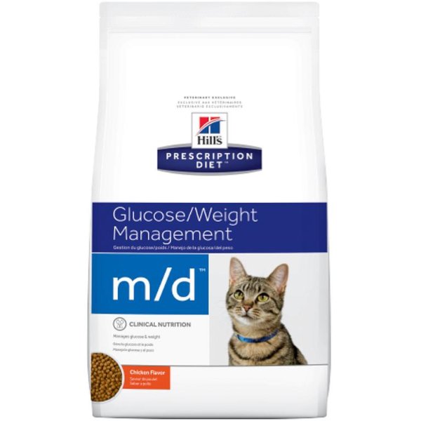 מזון רפואי לחתולים הילס M/D באנר