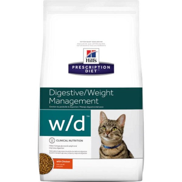 מזון רפואי לחתולים הילס W/D באנר