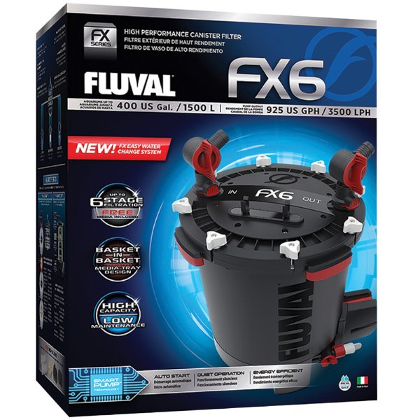 FLUVAL FX6 פילטר חיצוני באנר