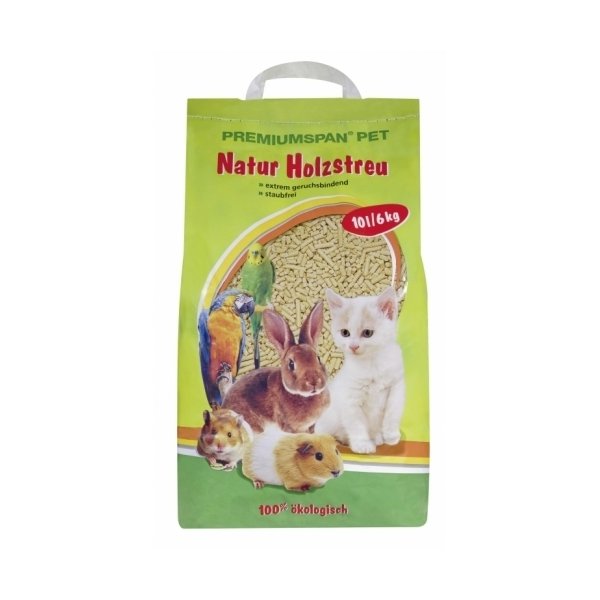 שבבי עץ Natur Holzstreu לחתולים ומכרסמים באנר