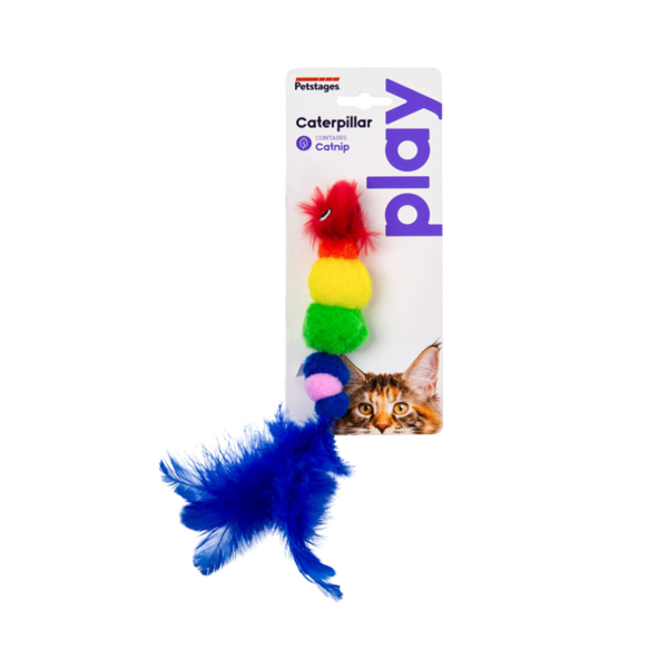 צעצוע זחל לחתול Petstages עם תוספת קטניפ באנר