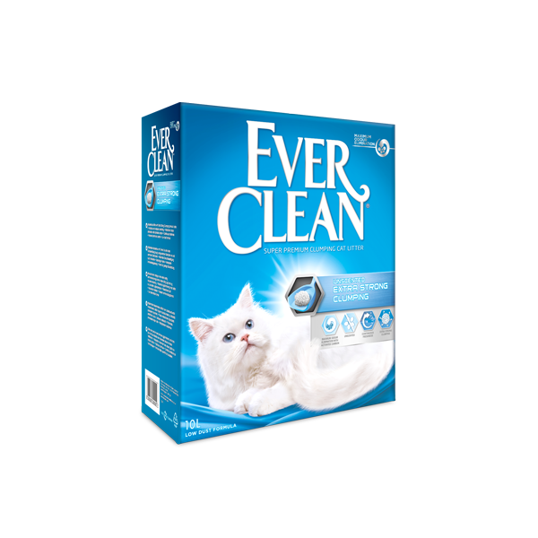 חול Ever Clean מתגבש לחתול ללא בישום באנר