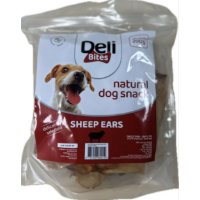 Deli Bites עצם לעיסה לכלב 100% אוזני כבש דלי בייטס 
