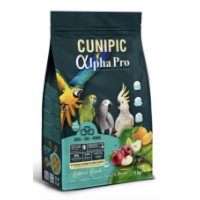 קוניפיק אלפא פרו מזון מלא וייחודי לתוכים גדולים CUNIPIC Alpha Pro