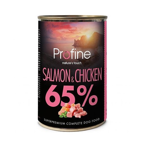 פרופיין שימור לכלב סלמון ועוף באנר