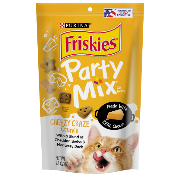 פריסקיז Party Mix צ'יזי קרייזי קראנץ' באנר