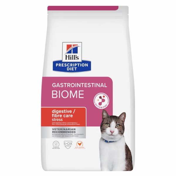 מזון רפואי לחתולים הילס  I/D BIOME stress  באנר