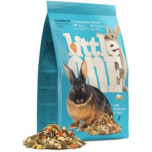 ליטל וואן מזון מלא לארנבים little one  באנר