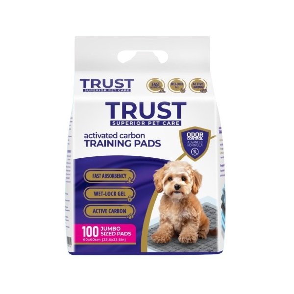 פדים TRUST עם קרבון 100 יחידות באנר