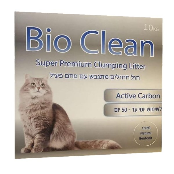 חול Bioclean מתגבש לחתולים  באנר