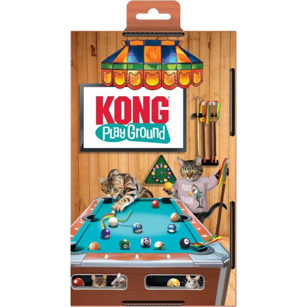 צעצוע לחתולים שולחן ביליארד KONG Playground  באנר