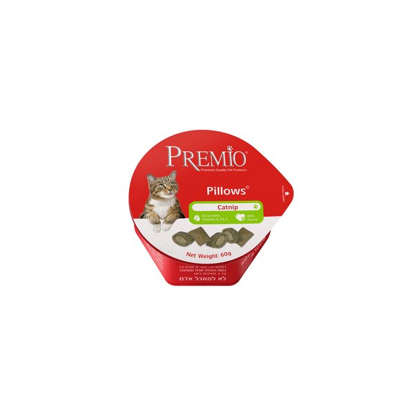 פרמיו חטיף כריות קטניפ  באנר