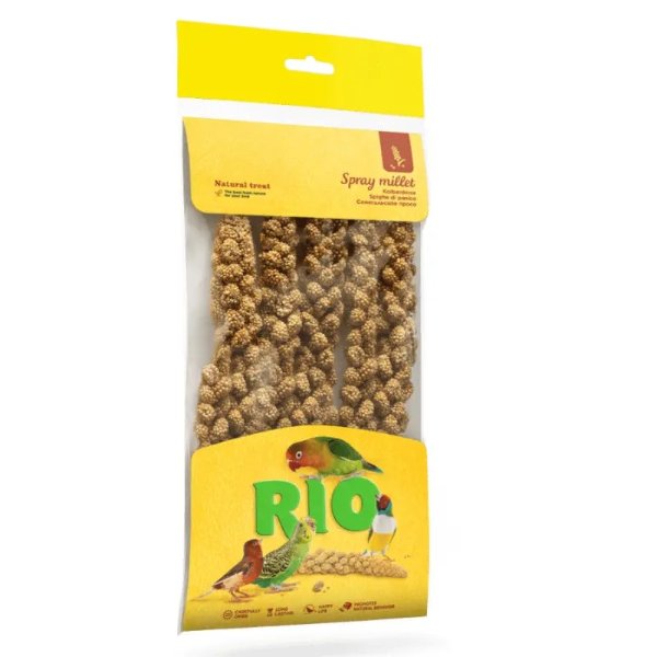 ריו מקלות דוחן לתוכים וציפורים  באנר