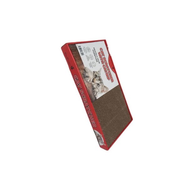 קרטון גירוד לחתול בתוספת קטניפ באנר