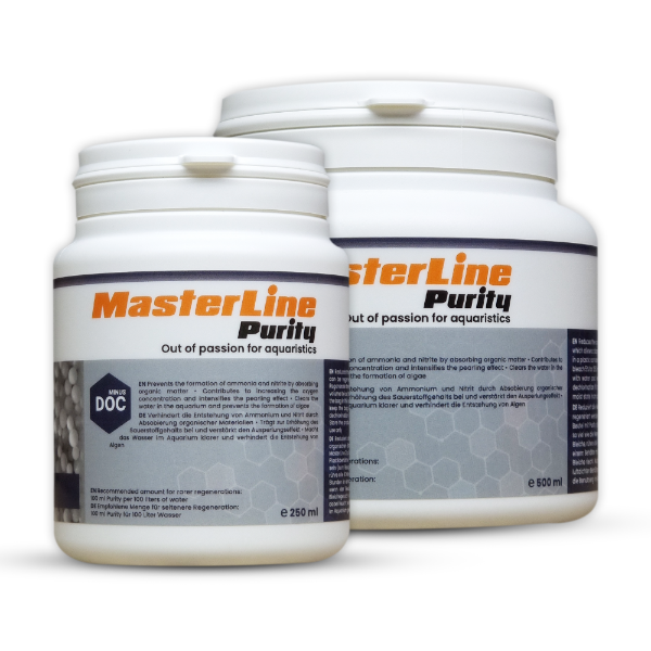 MasterLine Purity מנקה ומצליל מים מסטרליין באנר