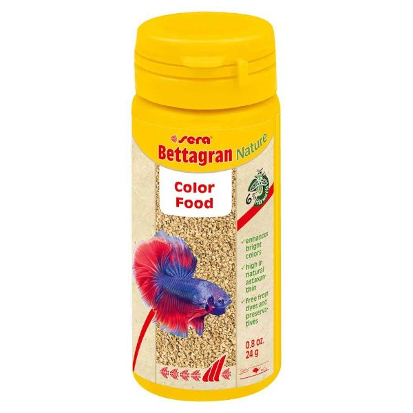 SERA Bettagran Nature מזון לדגי קרב באנר