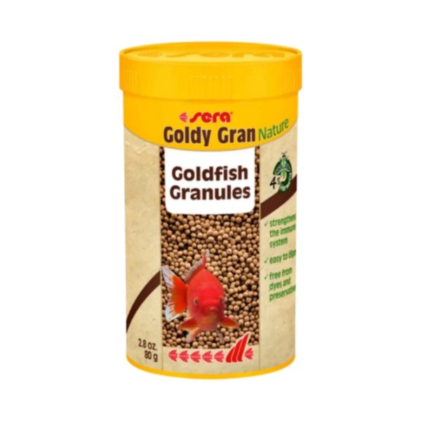 SERA Goldfish Granules מזון גרגירים לדגי זהב  באנר