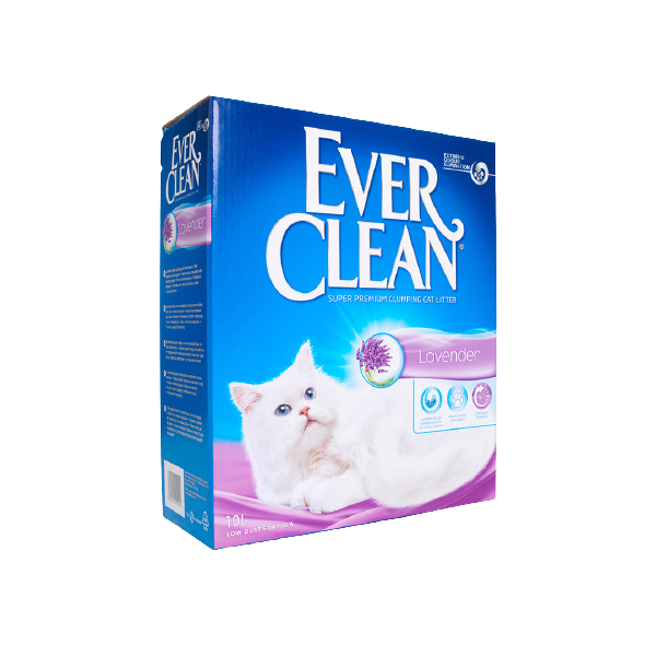 חול Ever Clean מתגבש לחתול ריחני באנר