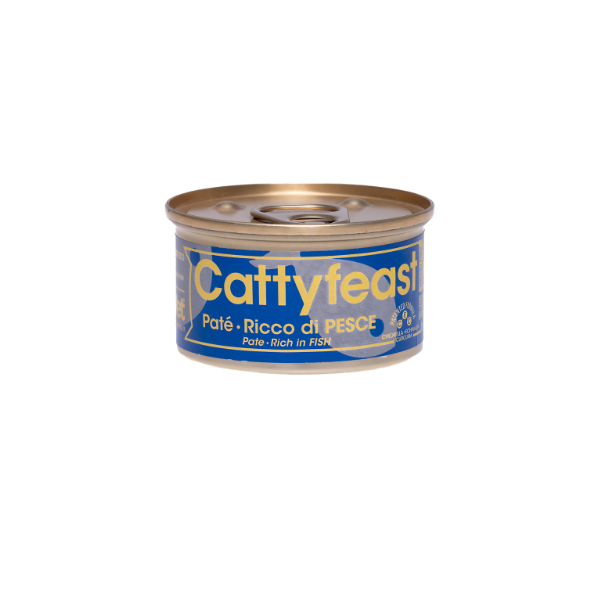 קטיפיסט פטה מזון מלא לחתולים עשיר בדגים  באנר