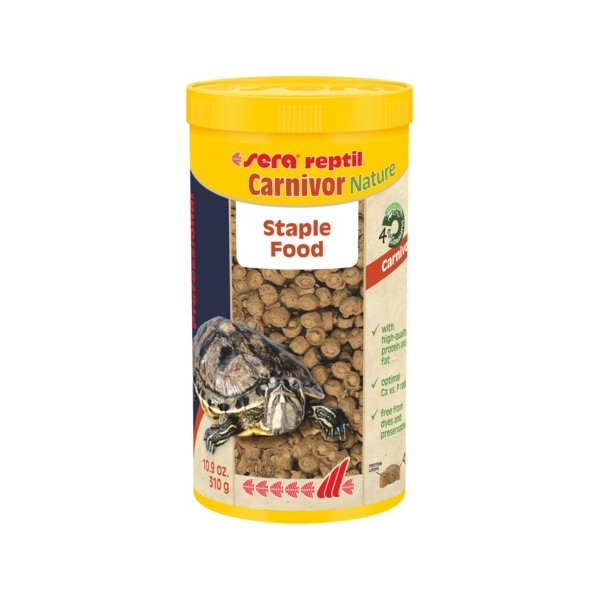 SERA Carnivor Staple סרה מזון לצבים באנר