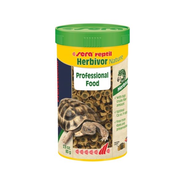 SERA Herbivor professional סרה מזון לצבים ואיגואנות באנר