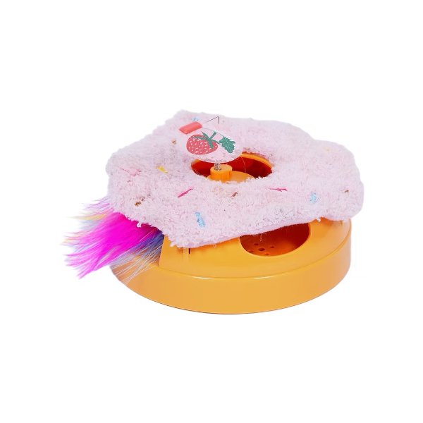 פופוס צעצוע דונאט מצפצף ואינטראקטיבי באנר