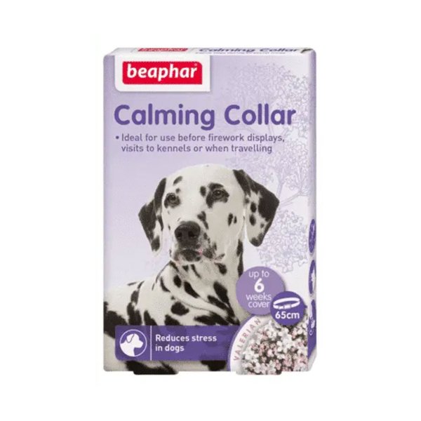 קולר להרגעת כלבים beaphar באנר
