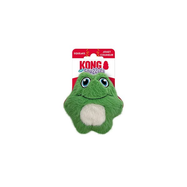 בובת צפרדע KONG SNUZZLES MINI עם צפצפה באנר