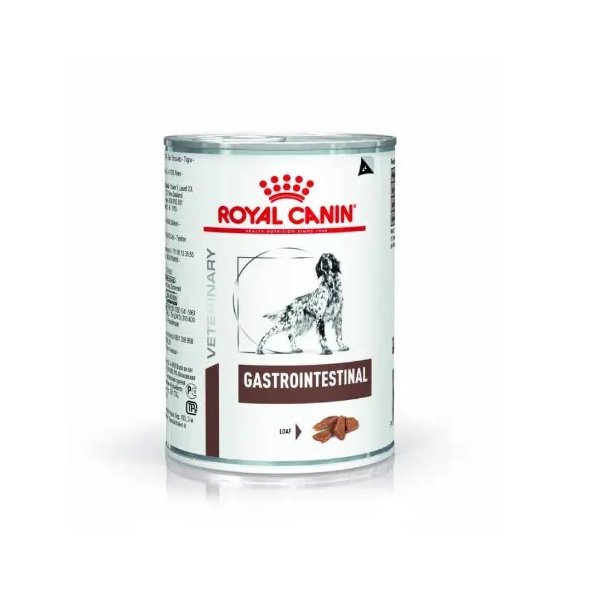 שימורי רויאל קנין מזון רפואי גסטרו אינטסטינל לכלב באנר